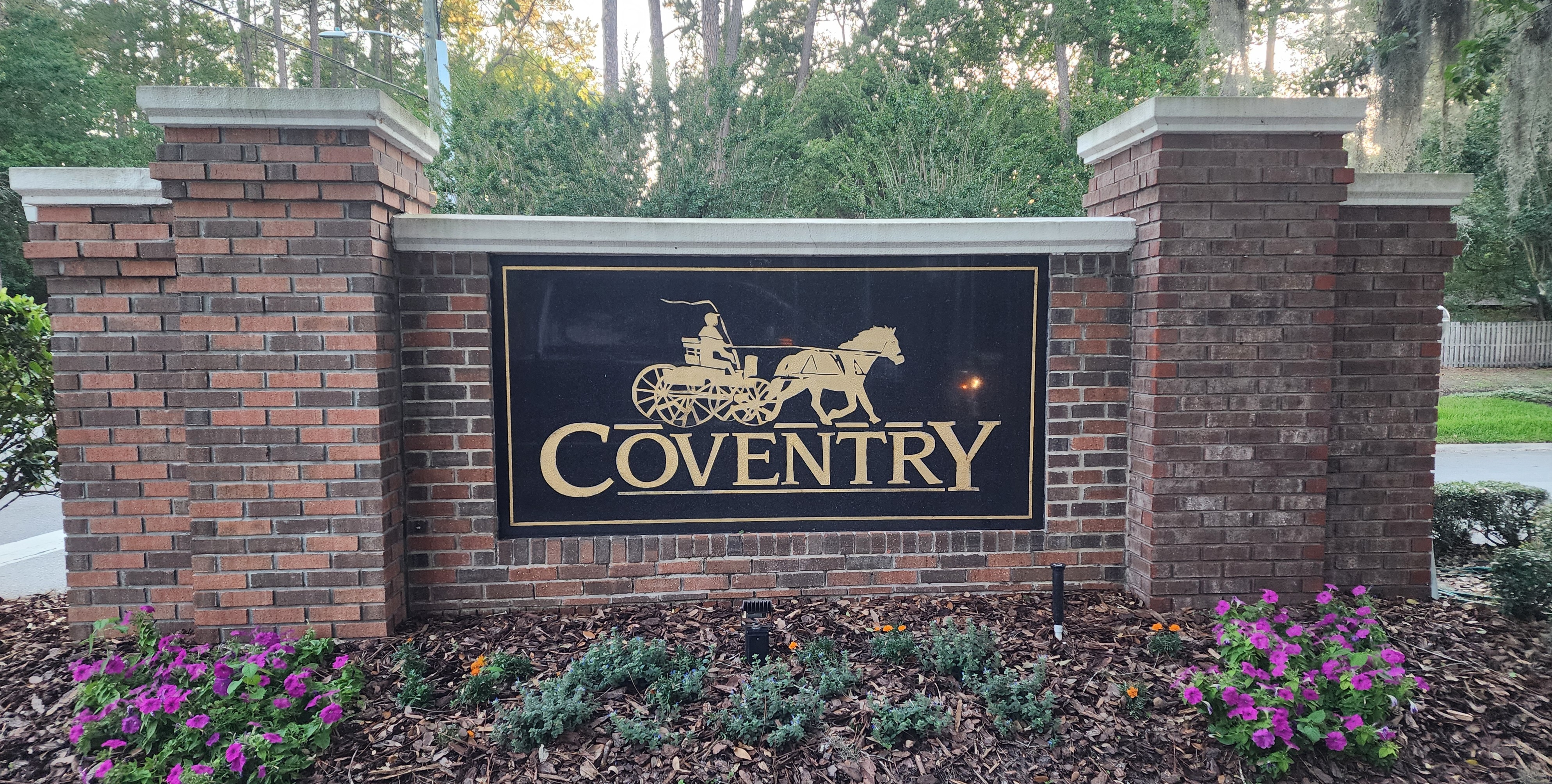 Coventry Homeowners Association Sign